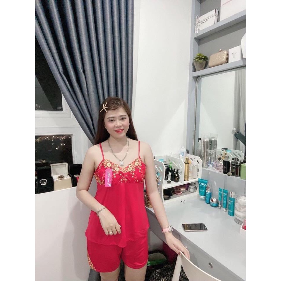 Bộ đổ ngủ thun lạnh loại 1 size từ 40->65kg♥️♥️Đùi 2 dây