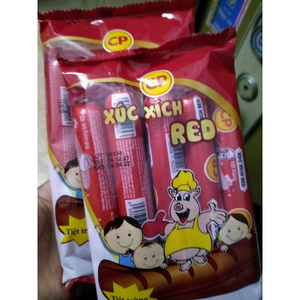 Sỉ 10 gói xúc xích CP 200gam thơm Ngon