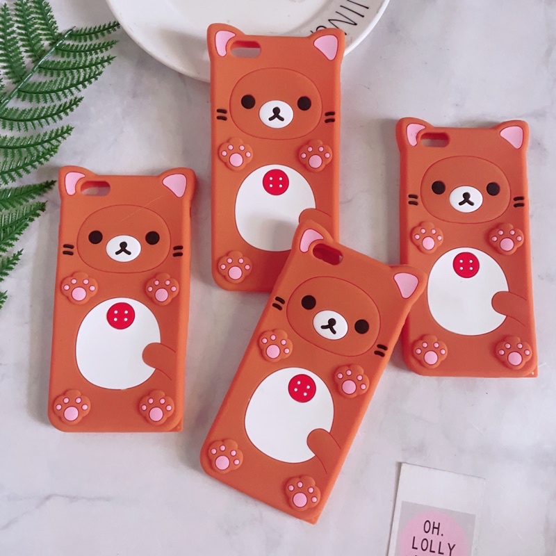 [XẢ KHO]Ốp Lưng iPhone 6Plus/6sPlus Silicone Dẻo Hình Thú Dễ Thương