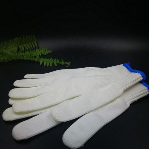 Găng tay poly 50g  - Màu trắng -  Bảo hộ lao động