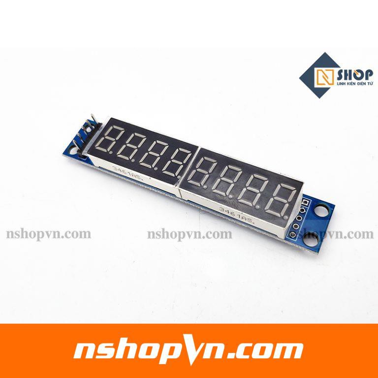 Mạch hiển thị 8 led 7 đoạn