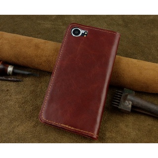 Bao Da Blackberry Keyone Handmade Da Bò Thật dán trực tiếp vào máy