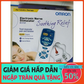 Máy massage xung điện trị liệu Omron HV - F127