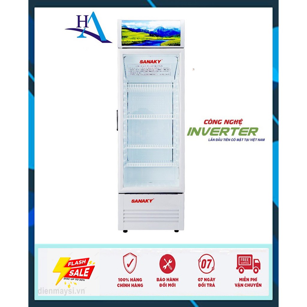 Tủ mát Sanaky Inverter 400 lít VH-408K3L (Miễn phí giao tại HCM-ngoài tỉnh liên hệ shop)