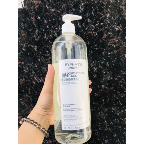Sữa Tắm Byphasse Douche Dermo Micellaire Topiphasse 1000ml