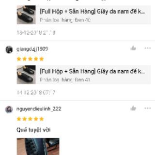 Giày da đốc nam hothit