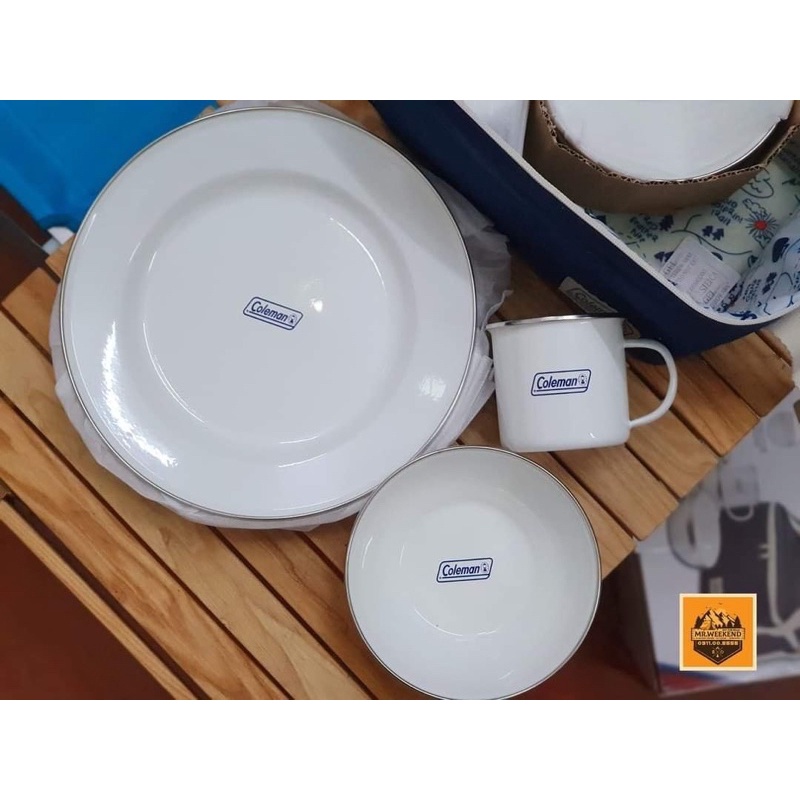 Bộ set đồ ăn Coleman Dishware cho 4 người