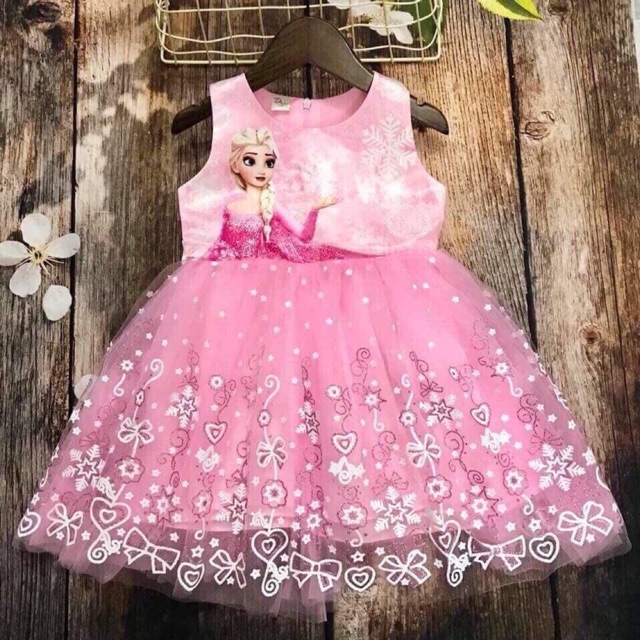 Váy elsa lụa đẹp
