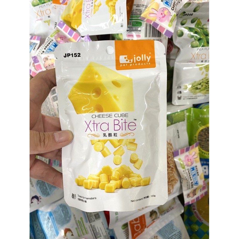 Phô mai Cheese Cube 100gr Jolly cho hamster