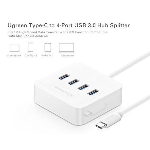 Hub chia 4 Cổng USB Type C 3.0 Ugreen 30316
