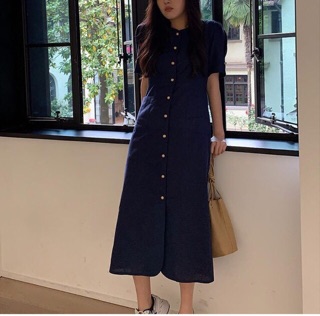 (Order) VÁY TAY BỒNG CỔ ĐIỂN BASIC HÀN QUỐC