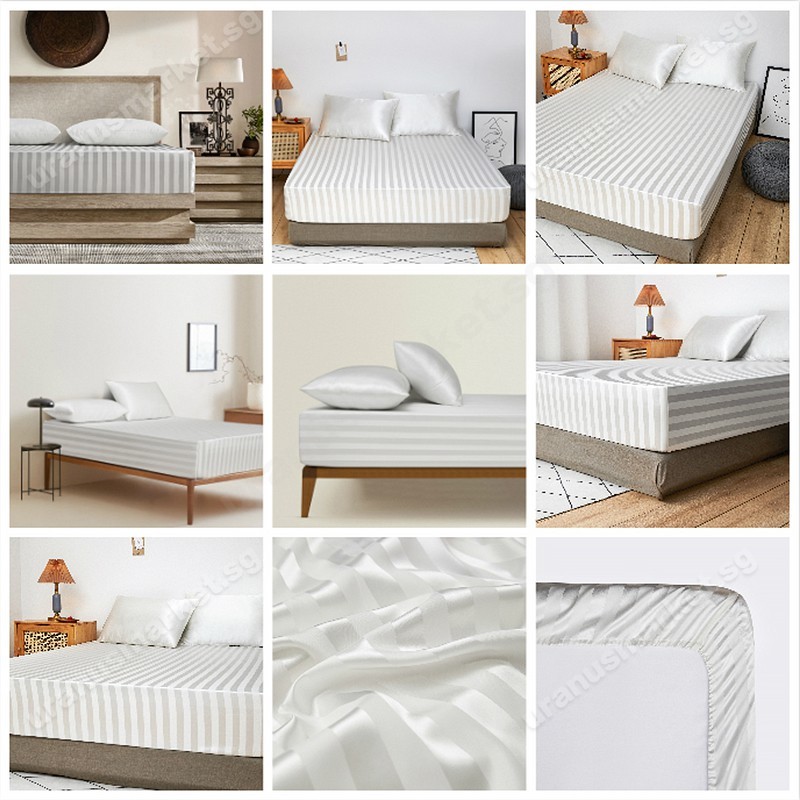 Ga trải giường lụa Abraca Dabra thoáng khí mềm mại thoải mái với 7 màu 14 inch m9 1m2 1m6 1m8 2m
