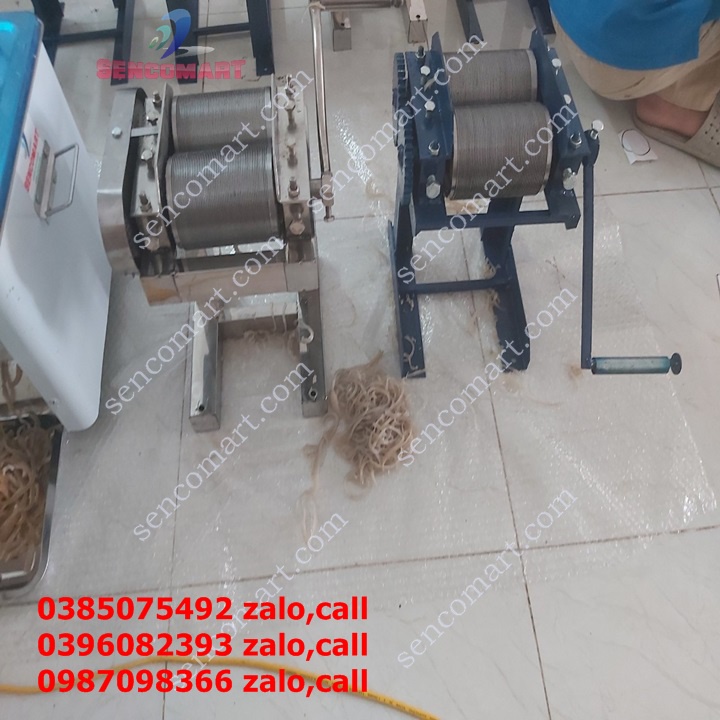Máy thái bì heo làm nem - Máy thái lá chanh siêu tốc