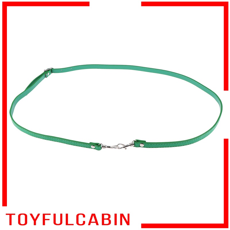 [Toyfulcabin] Dây Đeo Túi Xách Bằng Da Có Thể Điều Chỉnh Kích Thước Màu Be