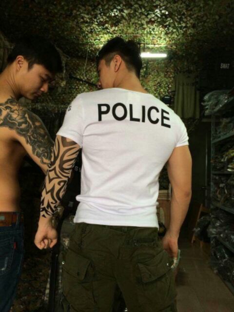 Áo cộc tay Police