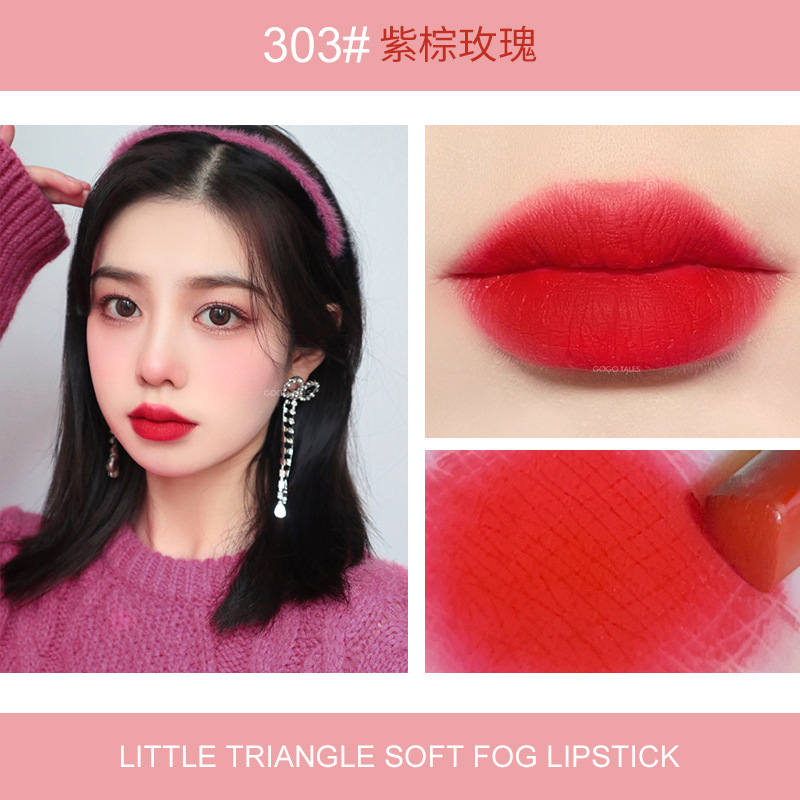(hàng Mới Về) Son Môi Lì Gogotales Thiết Kế Vỏ Son Hình Tam Giác Đẹp Mắt Mờ / Matte | BigBuy360 - bigbuy360.vn