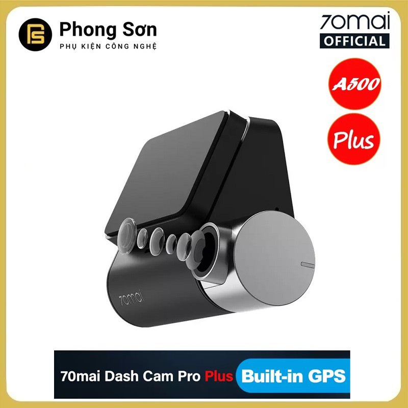 Camera hành trình 70mai Dash Cam Pro Plus , 70mai A500 Quốc tế , Tích hợp sẵn GPS , Cam hành trình xiaomi  , Bảo Hành 12 | BigBuy360 - bigbuy360.vn