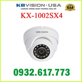 Camera Dome HDCVI hồng ngoại 1.0 Megapixel KBVISION KX-1002SX4