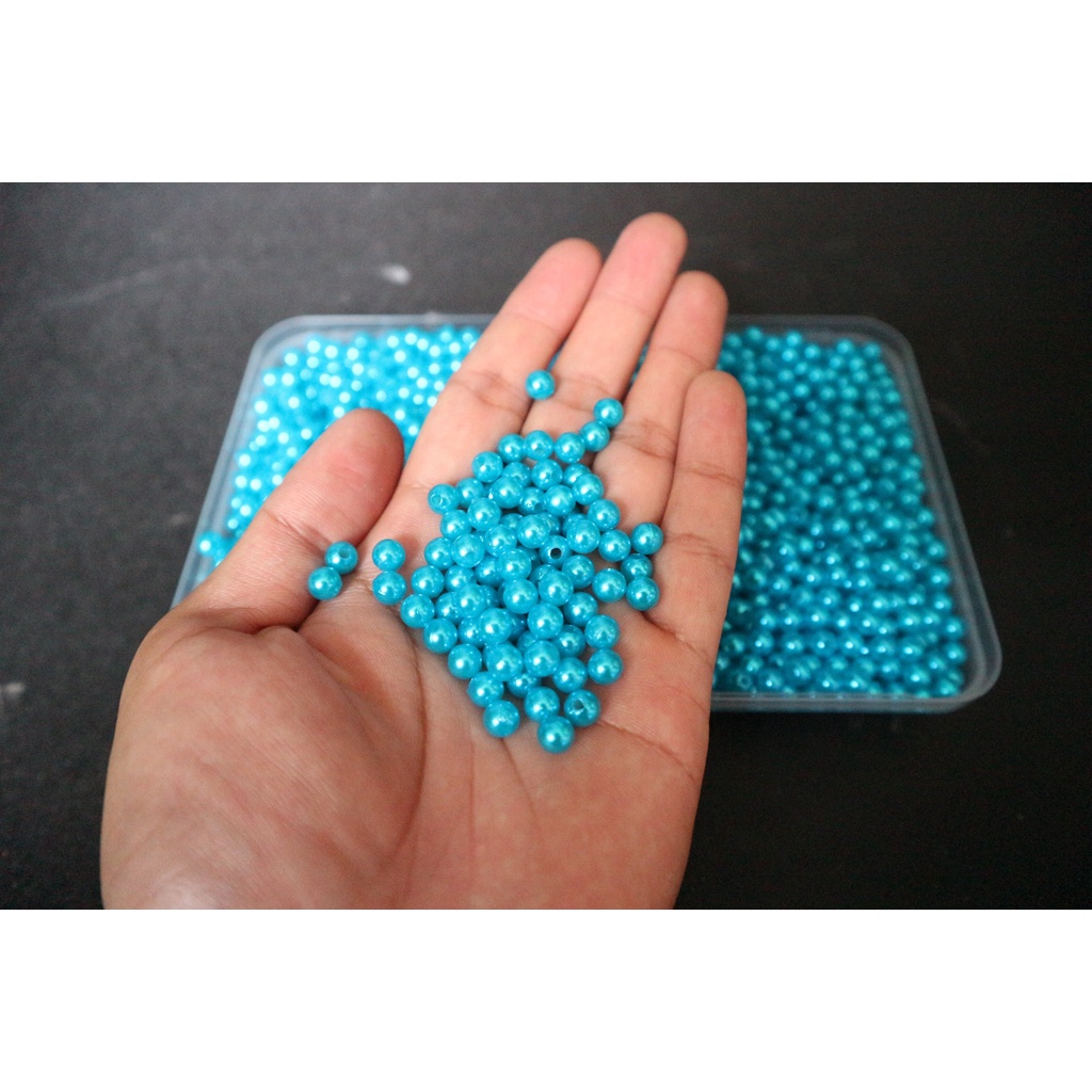 100gr hạt cườm tròn 6mm