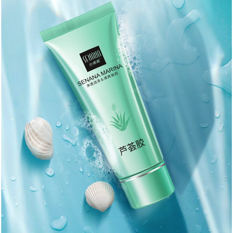 Sữa Rữa Mặt Xanh Ngọc 23983 SENANA Maria Tảo Biển 60g Auth Nội Địa | BigBuy360 - bigbuy360.vn