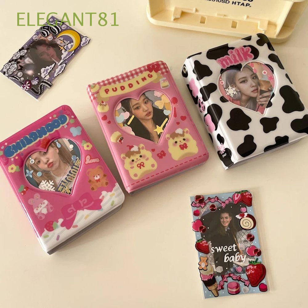 Sổ 40 ngăn 3inch dùng đựng thẻ ID họa tiết kawaii dễ thương