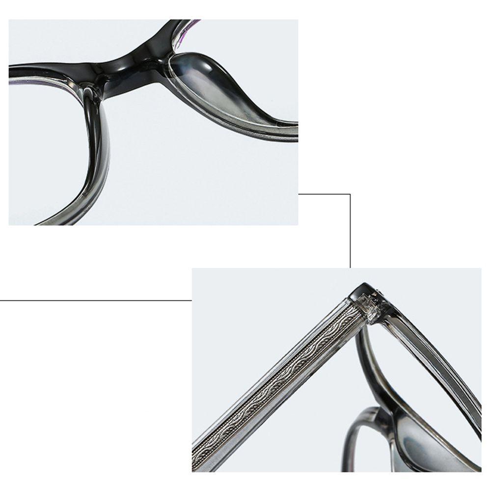 Mắt Kính Gọng Nhựa Trong Suốt Chống Tia UV