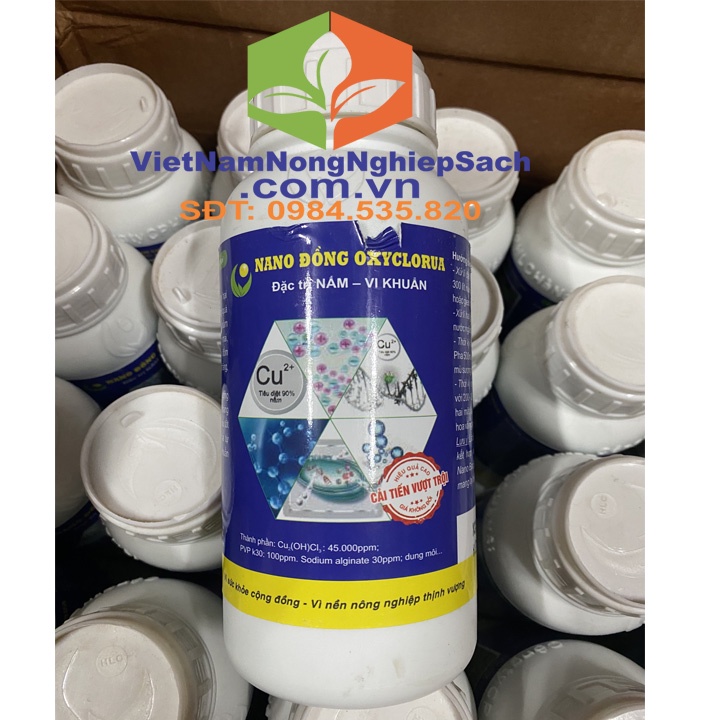NANO ĐỒNG OXYCLORUA CHAI 500ML
