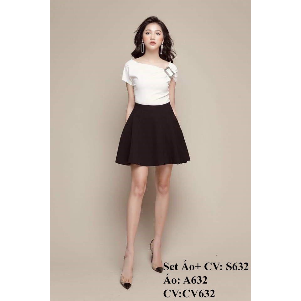 [ Mã FAGREEN55 giảm 10% tối đa 30K đơn 99K] [BÁN LỖ VỐN] Áo trắng thiết kế A632