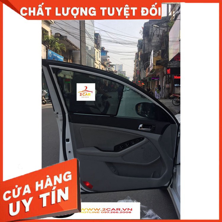 Rèm Che Nắng Xe Kia Optima - Hàng loại 1, có hút nam châm - BH 24 tháng