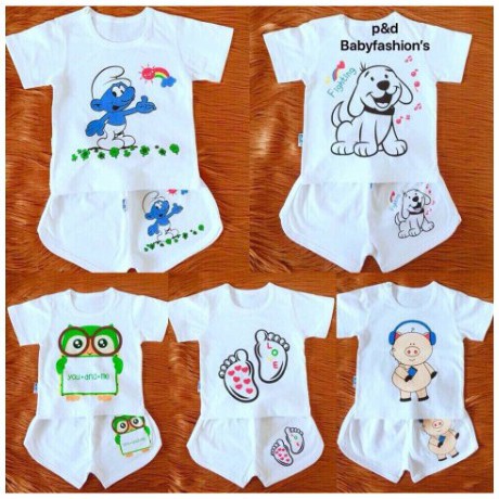 (Hàng mát giá rẻ) Sỉ 5 bộ quần áo cộc tay 100% cotton mặc mùa hè mát mẻ thấm mồ hôi cho bé(giao ngẫu nhiên)