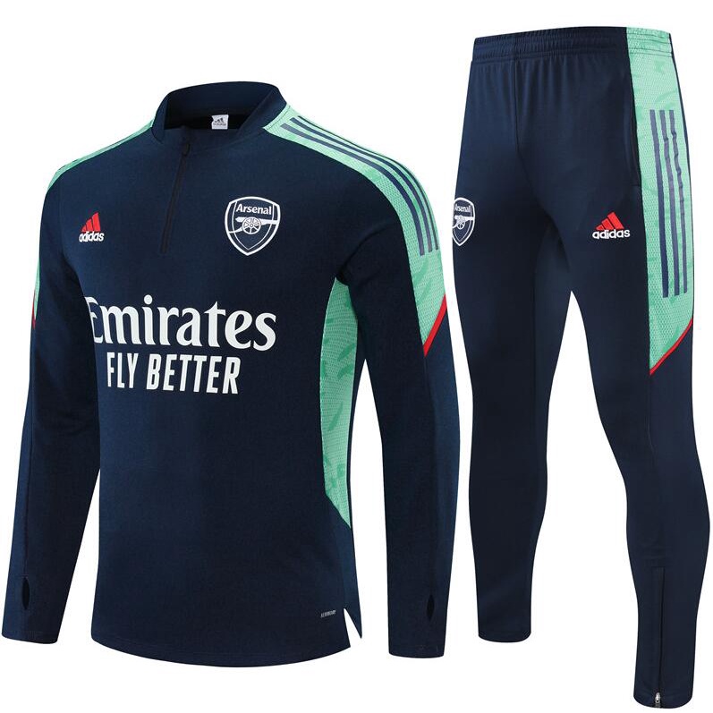 Áo Thun Bóng Đá A + + + Dây Kéo Nửa Khóa Arsenal 2022-23