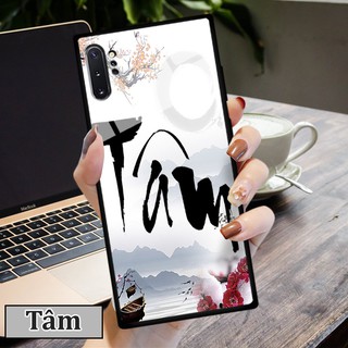 Ốp lưng Samsung Galaxy Note 10 Plus - In chữ thư pháp