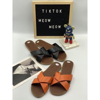 ( Size 41) Dép nữ quai chéo Bigsize phong cách Hàn Quốc - Dép vnxk, hàng dư freesize bền đẹp