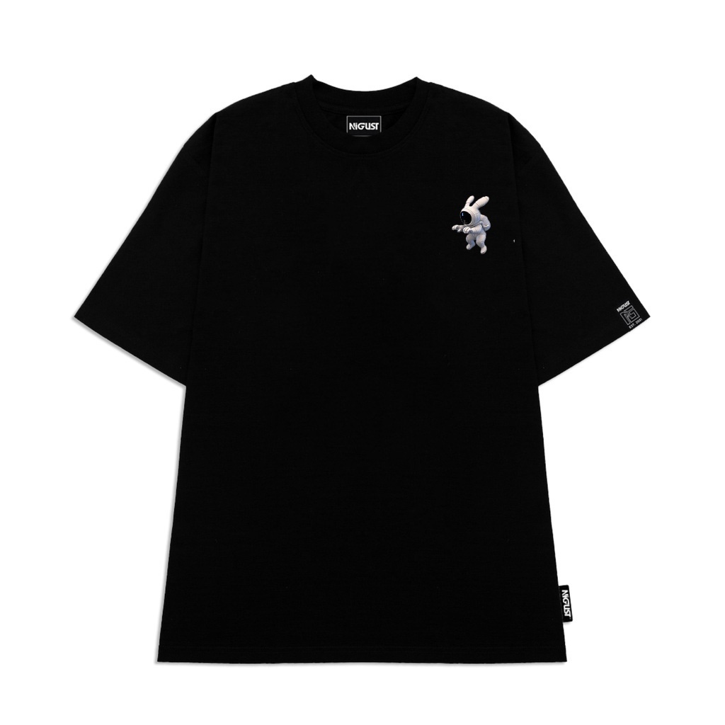 Áo thun phi hành gia NASA đôi nam nữ unisex form rộng , áo phông local brand chính hãng Nigust full tag N126