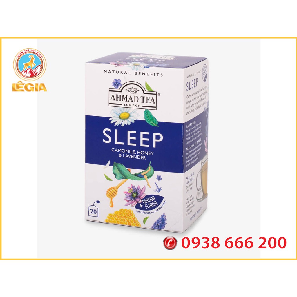 Trà AHMAD Giúp Ngủ Ngon 30G - AHMAD SLEEP