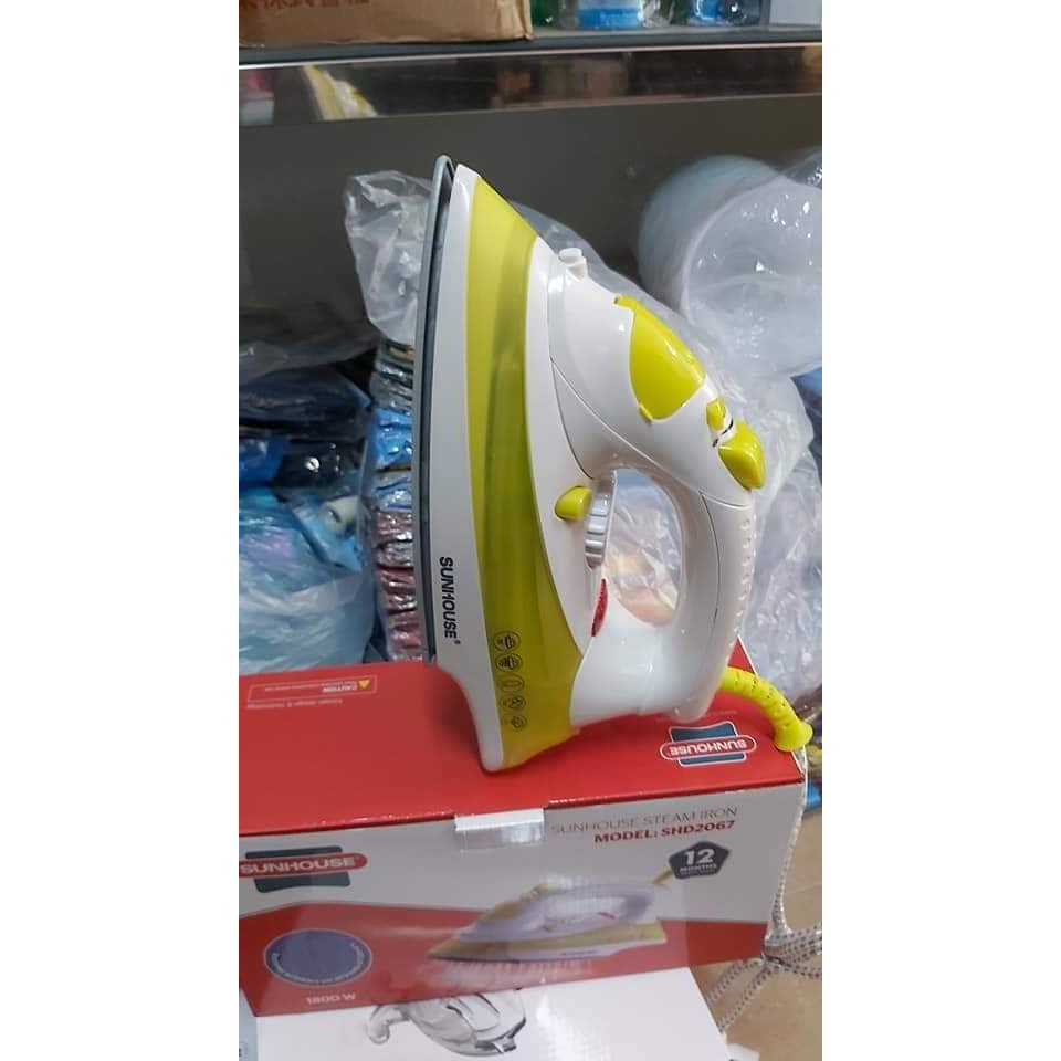 Bàn là hơi nước SUNHOUSE SHD 2065, SHD 2067 - Bàn ủi hơi nước bán chạy nhất Mẫu Mới 2020