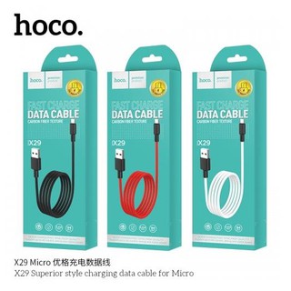 Cáp Sạc MIcro USB Hoco X29 1m Chính Hãng