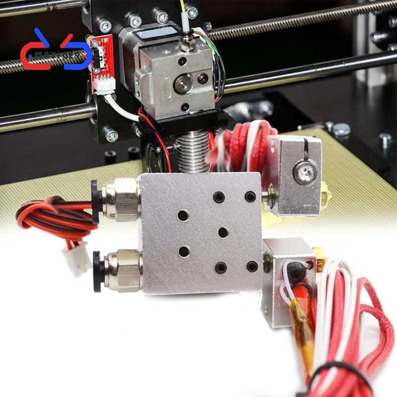 Đầu Phun Máy In 3d Hai Đầu Tương Thích Với Đầu In V5V6