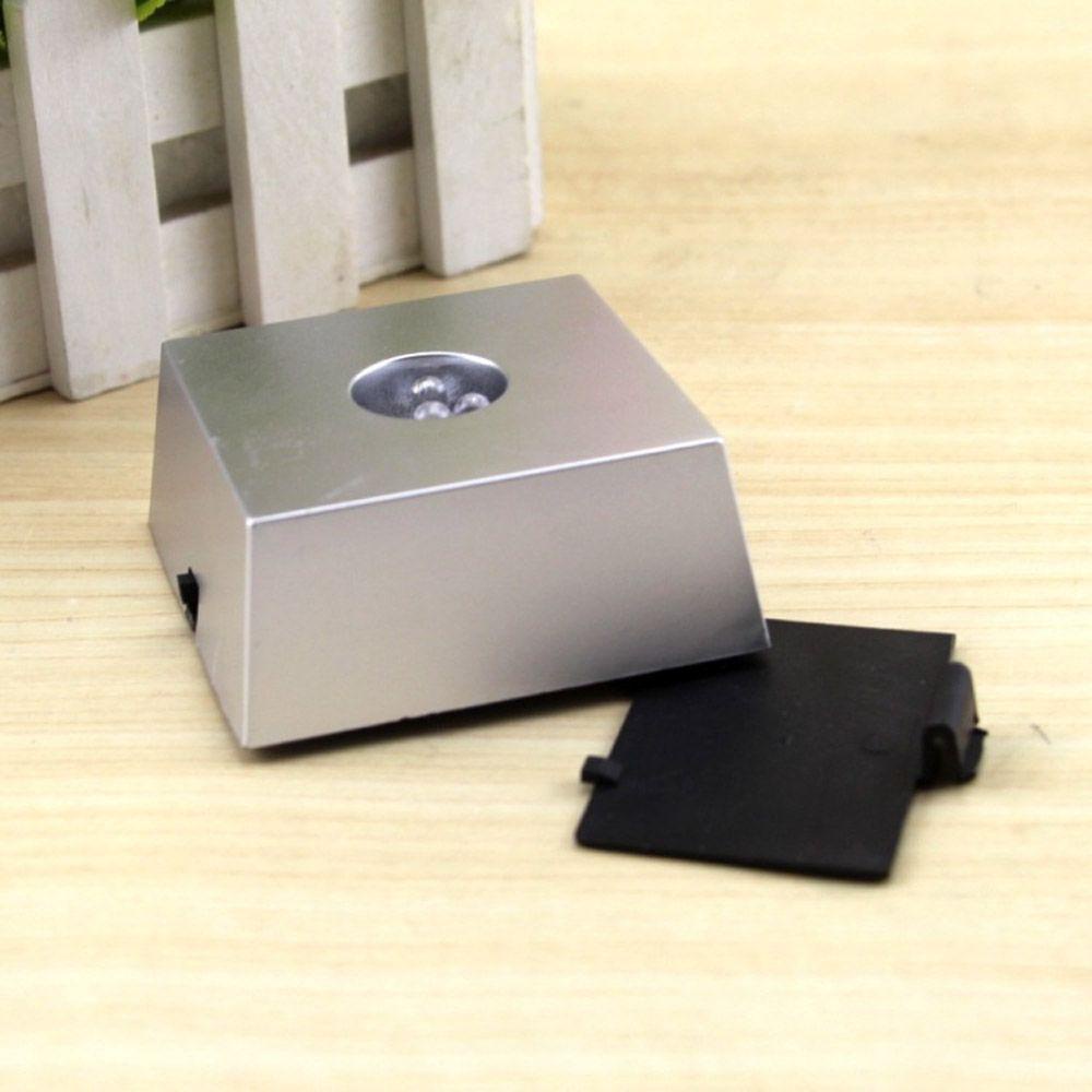 NICKOLAS Giá Đỡ Trưng Bày Tượng Nhỏ 3 Đèn LED Thay Đổi Màu Sắc Trang Trí Nhà Cửa