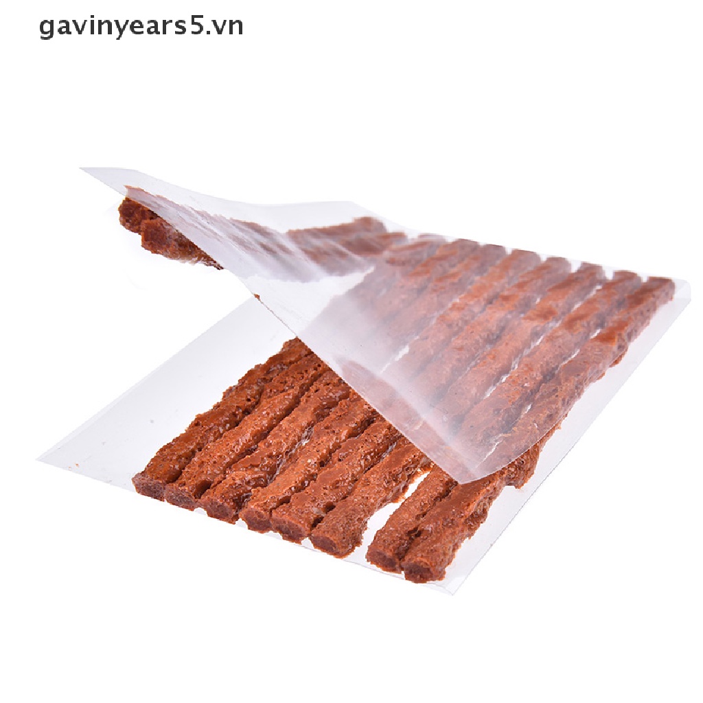 Bộ 20 Dây Cao Su Vá Lốp Xe 3.5mmx100mm Tiện Dụng