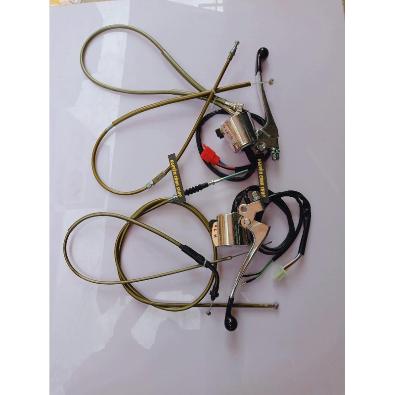 Cùm công tắc xe 67 full dây gắn