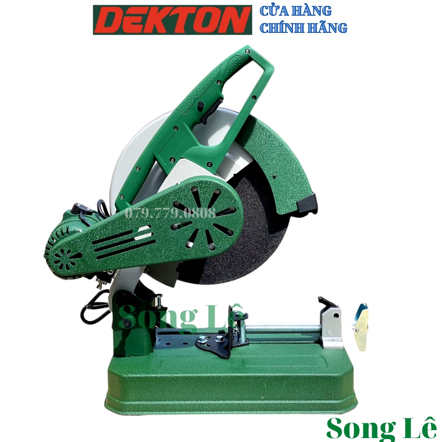 Máy cắt sắt dùng dây curoa Dekton 2800W DK358