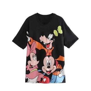 Áo phông áo thun họa tiết mickey and friend free size