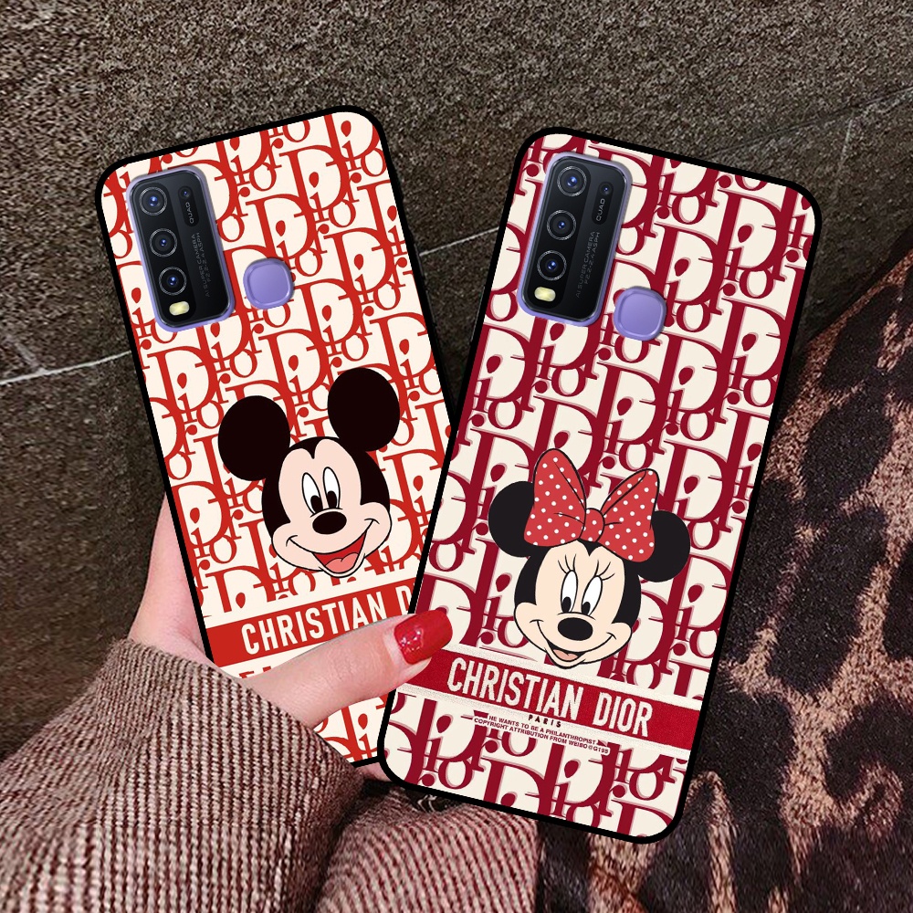 Ốp Vivo Y30 / Y50 in hình mickey, hổ, kingtiger siêu rẻ T19 - T24