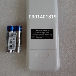Điều khiển máy lạnh Reetech nút hồng