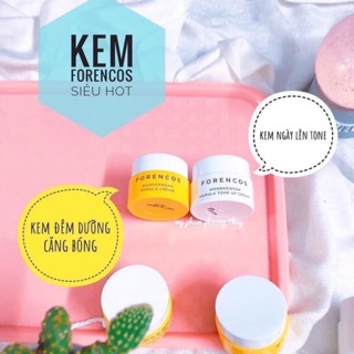 Cặp Kem dưỡng Forencos mini ngày, đêm