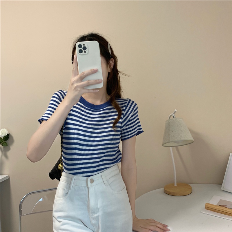 NRVP Áo Khoác Cardigan Dệt Kim Tay Ngắn Dáng Rộng Thiết Kế Mới Thời Trang Theo Phong Cách Hàn Quốc