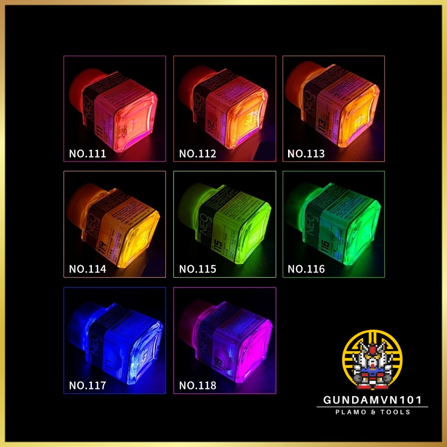 SƠN JUMPWIND NEO COLOR HUỲNH QUANG  -  Sơn màu mô hình lắp ráp quân sự gundam gunpla figure doll warhammer