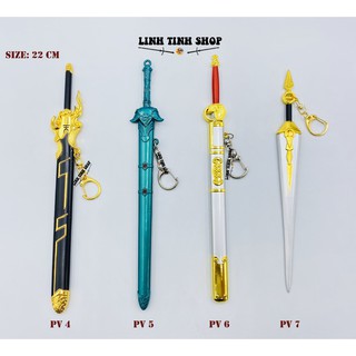 Móc khóa kiếm Phong Vân