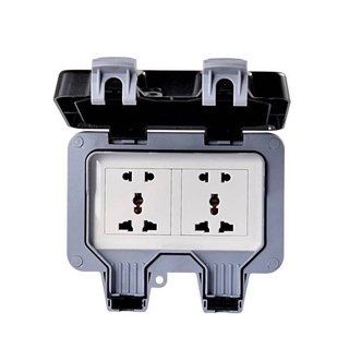 Ổ cắm chống thấm nước đa chức năng ngoài trời IP66 với mười lỗ